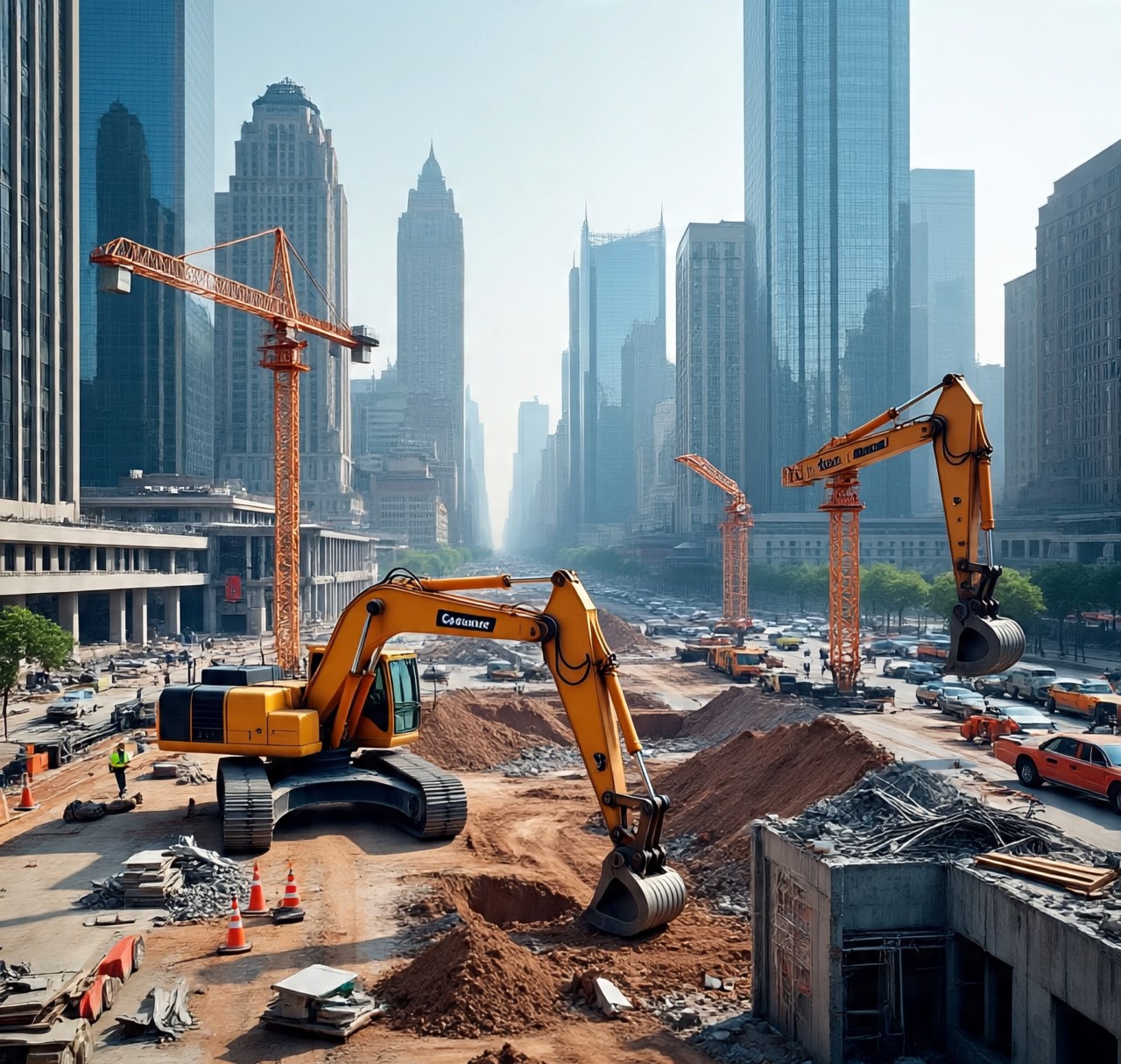 Ground up construction