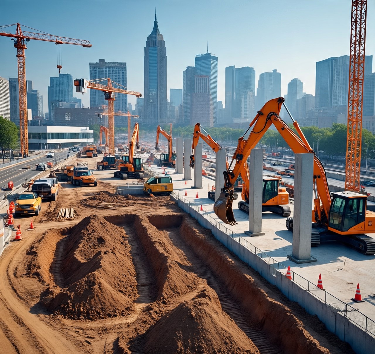 Ground Up construction